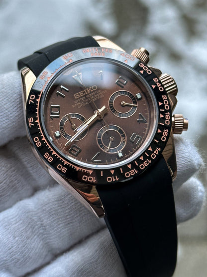 Daytona Black Rose Brown Mod (Numbered Dial)