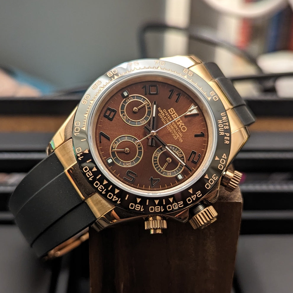 Daytona Black Rose Brown Mod (Numbered Dial)