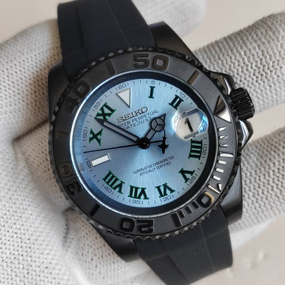 Yachtmaster Black Tiffany Shark Mod