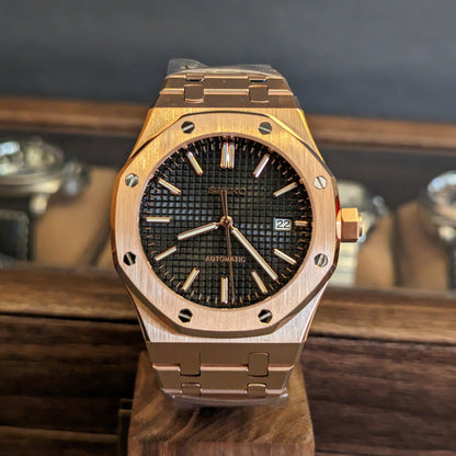 ROYAL OAK Rose Gold Black Mod