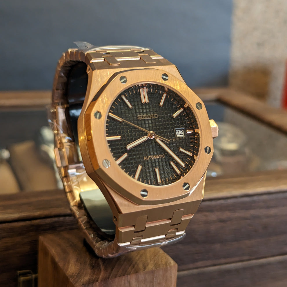 ROYAL OAK Rose Gold Black Mod