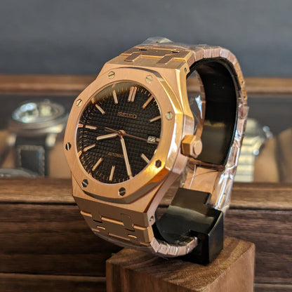 ROYAL OAK Rose Gold Black Mod