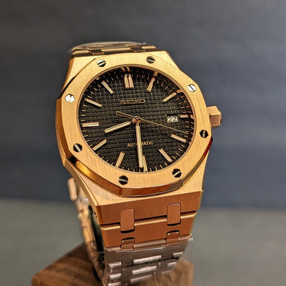 ROYAL OAK Rose Gold Black Mod