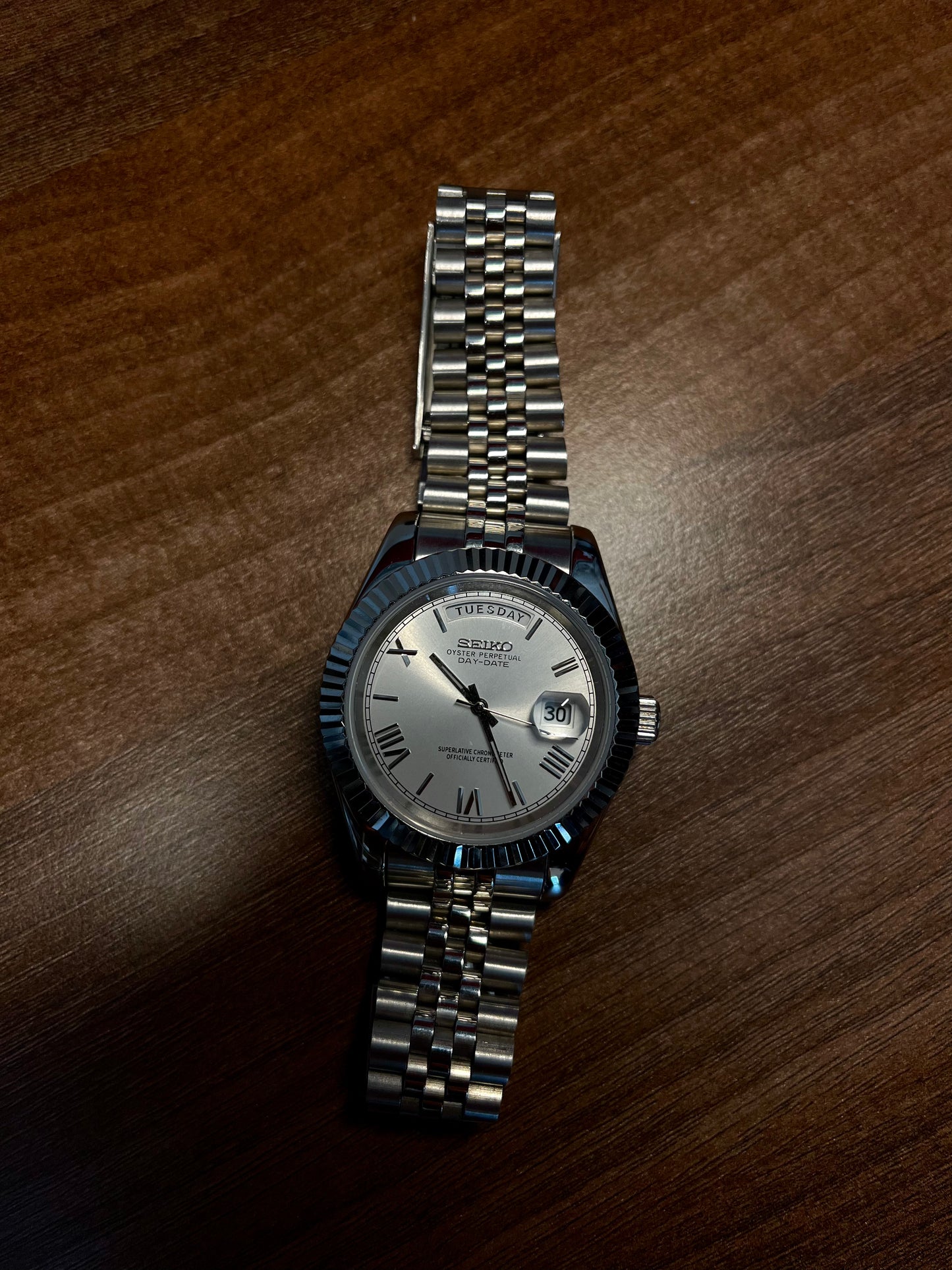 DayDate Roman Steel Mod