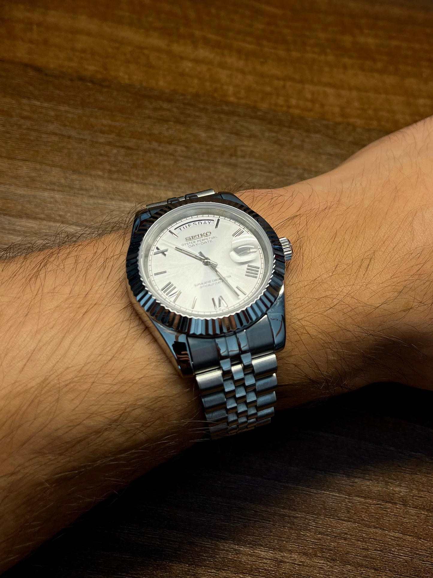DayDate Roman Steel Mod