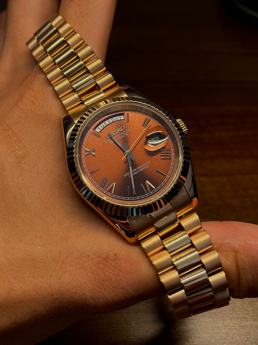 DayDate Roman Rose Chocolote Mod