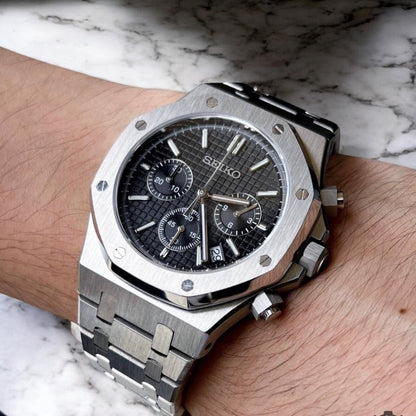 Royal Oak Steel Black Mod (Chronograph)
