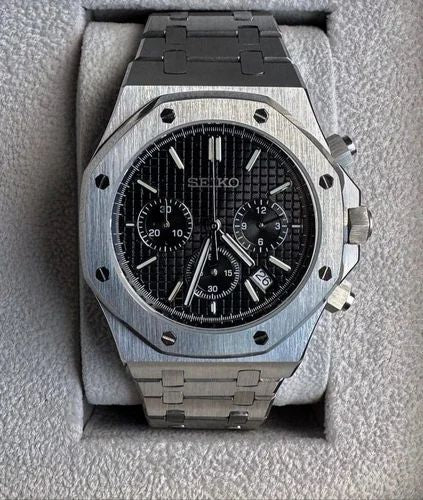 Royal Oak Steel Black Mod (Chronograph)