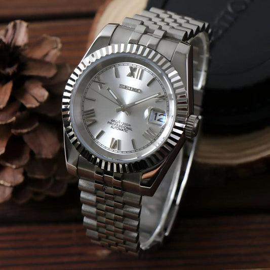Datejust White Roman Mod