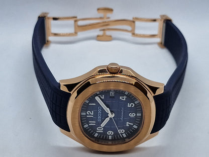 Aquanaut Blue Rose Gold Mod