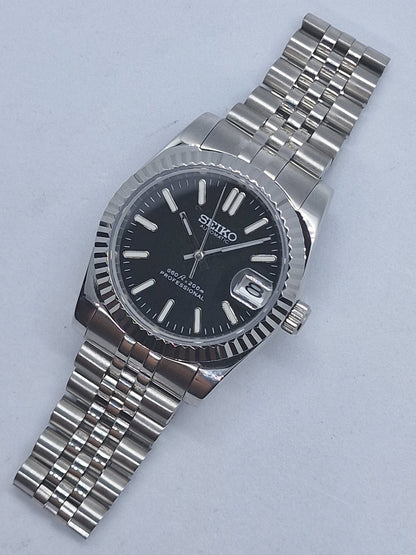 Datejust Steel Black Mod