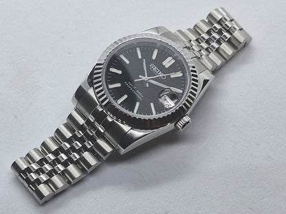 Datejust Steel Black Mod