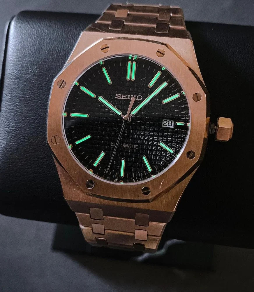 ROYAL OAK Rose Gold Black Mod