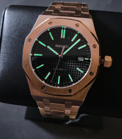 ROYAL OAK Rose Gold Black Mod